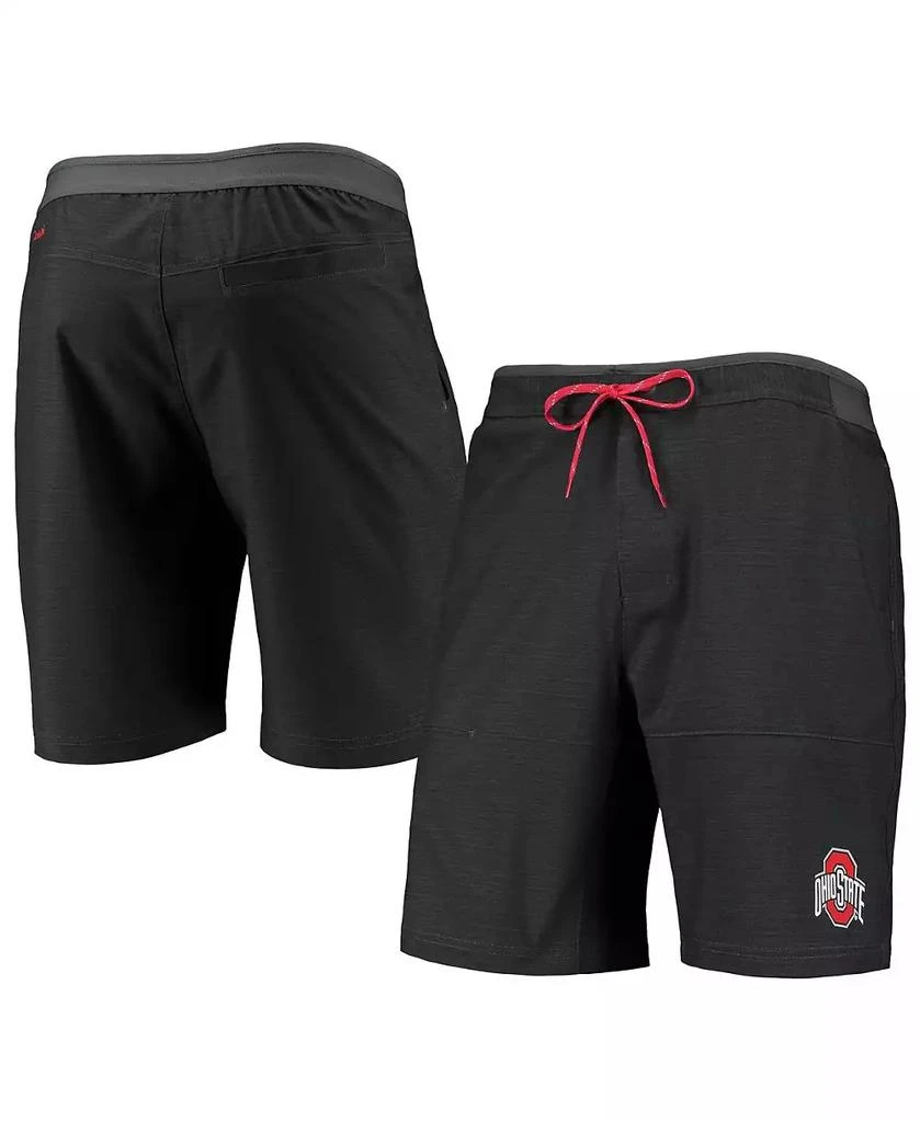 商品Columbia|Men's Charcoal Ohio State Buckeyes Twisted Creek Omni-Shield Shorts,价格¥371,第1张图片