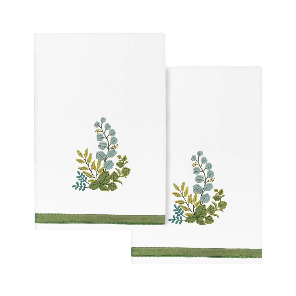 商品Linum Home Textiles|Textiles Turkish Cotton Botanica Embellished Bath Towel Set, 2 Piece,价格¥893,第1张图片