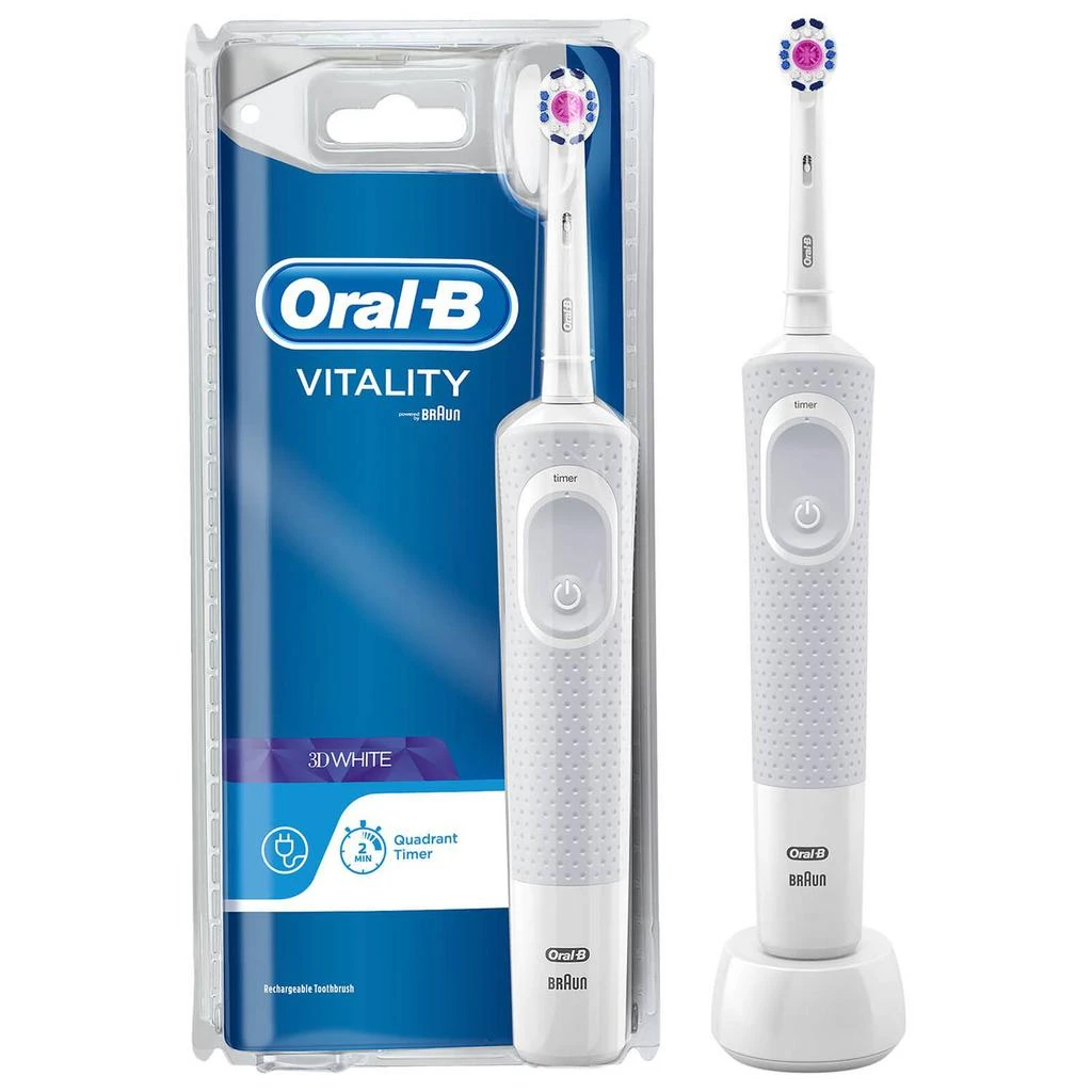 商品Oral B|Oral-B Vitality White & Clean Rechargable Toothbrush,价格¥325,第2张图片详细描述