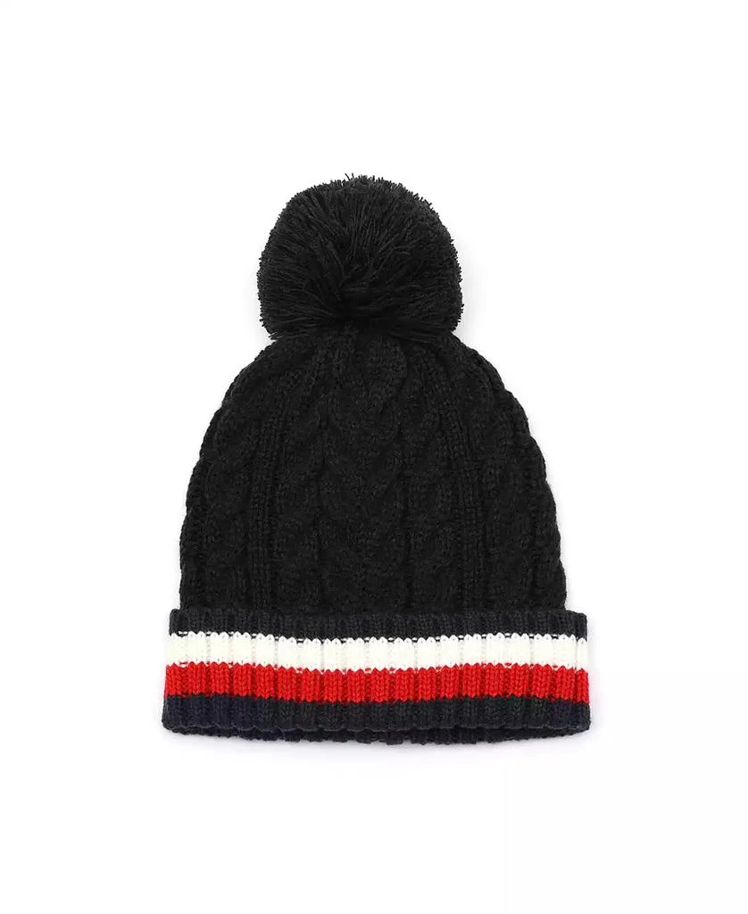 商品Tommy Hilfiger|Big Boys Cable Hat And Gloves Set,价格¥72,第3张图片详细描述