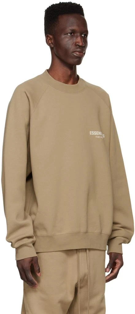 商品Essentials|Tan Cotton Sweatshirt,价格¥611,第2张图片详细描述