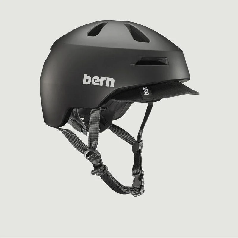 商品Bern|Brentwood 2.0 Bike Helmet Noir Mat BERN,价格¥385,第1张图片