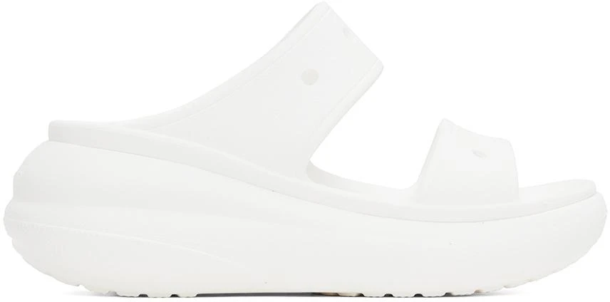 商品Crocs|White Crush Sandals,价格¥176,第1张图片