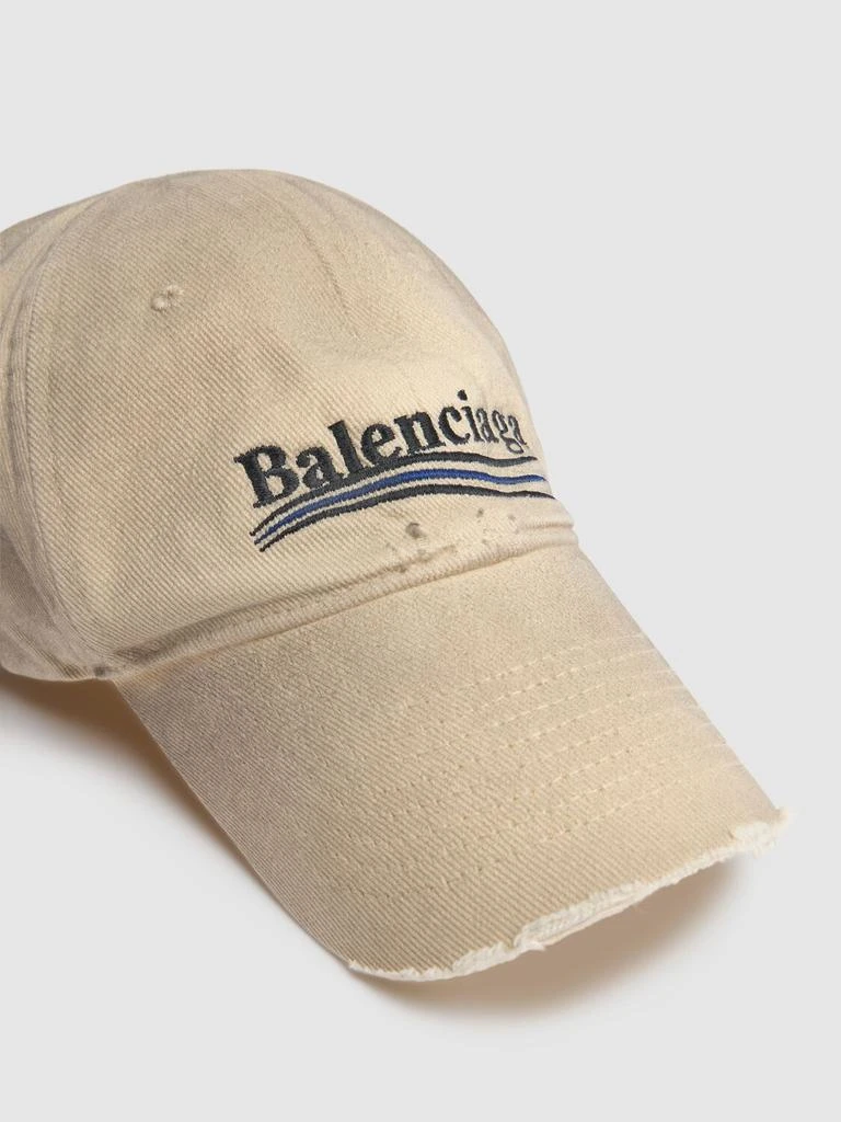 商品Balenciaga|Political Campaign Cotton Hat,价格¥3287,第2张图片详细描述
