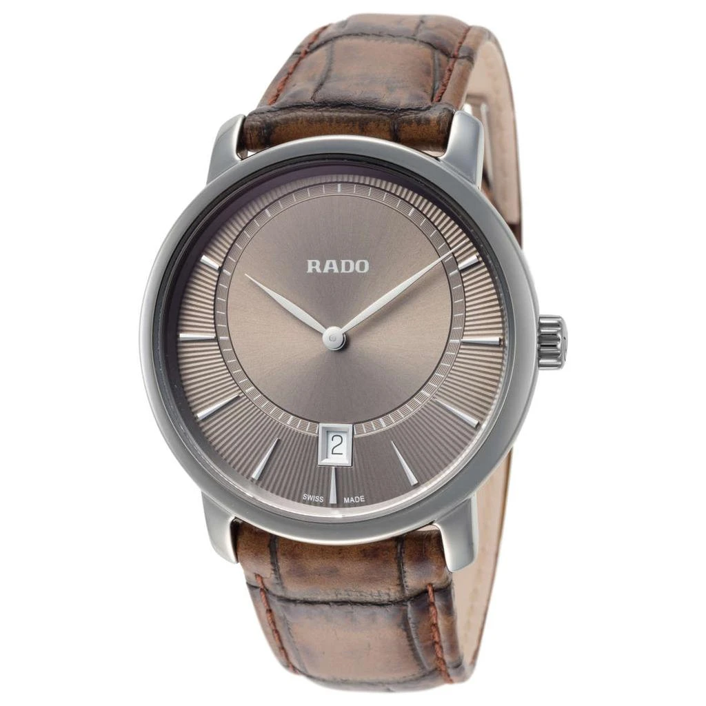 商品Rado|RADO 雷达 钻霸系列 男士石英手表 R14135306,价格¥3804,第1张图片