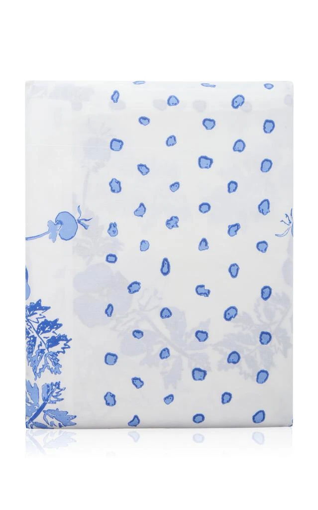 商品Janie Kruse Garnett|Janie Kruse Garnett - Cotton Toddler Bedskirt - Blue - Moda Operandi,价格¥1309,第1张图片