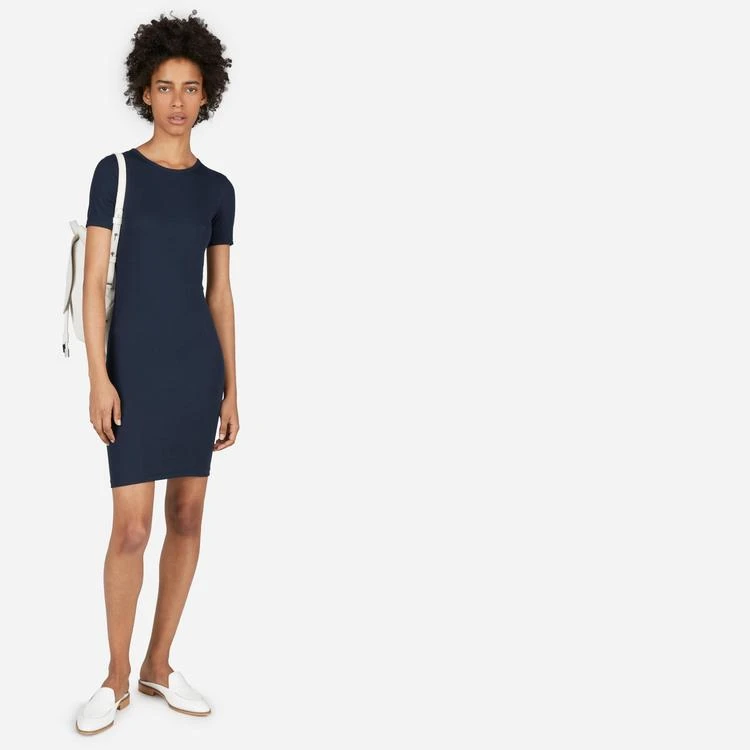商品Everlane|比马精梳棉直身连衣裙,价格¥280,第3张图片详细描述