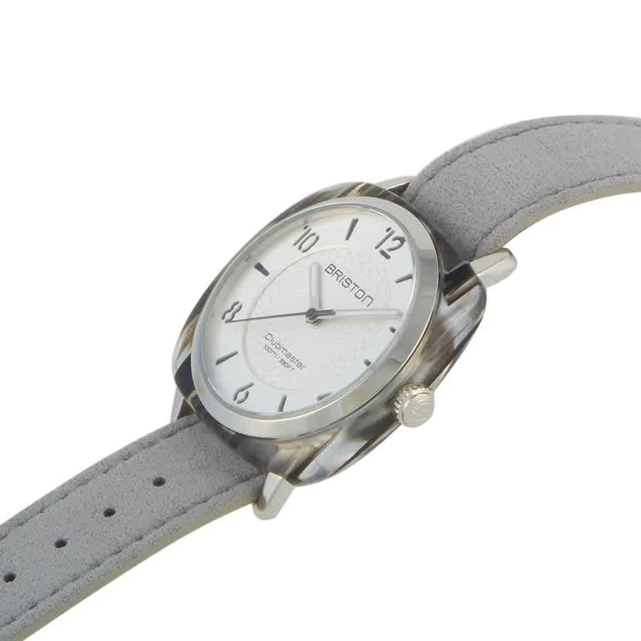 商品Briston|Clubmaster Chic 4 Quartz Silver Dial Ladies Watch 18536.SA.GRE.2G.LNG,价格¥690,第2张图片详细描述