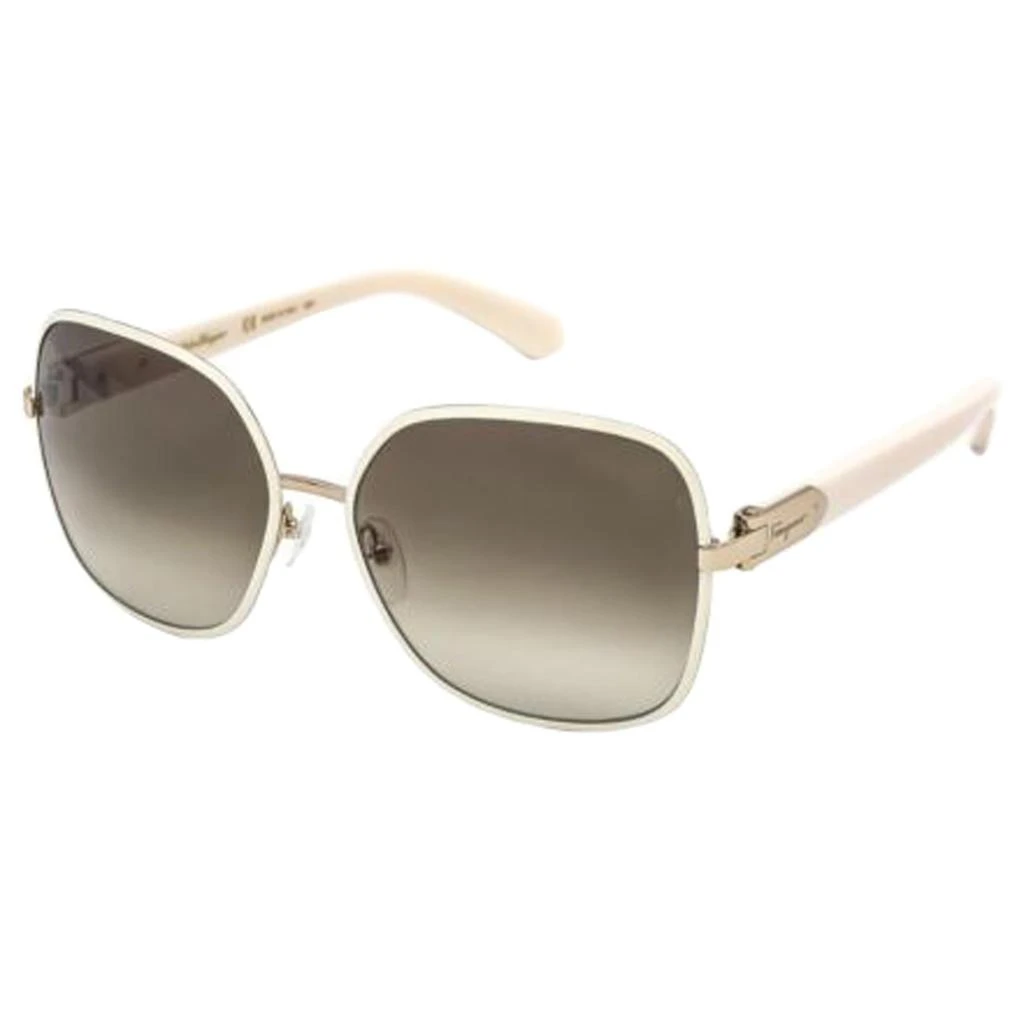 商品Salvatore Ferragamo|Salvatore Ferragamo Women's Sunglasses - Brown Lens Butterfly Frame | SF150S 721,价格¥499,第1张图片