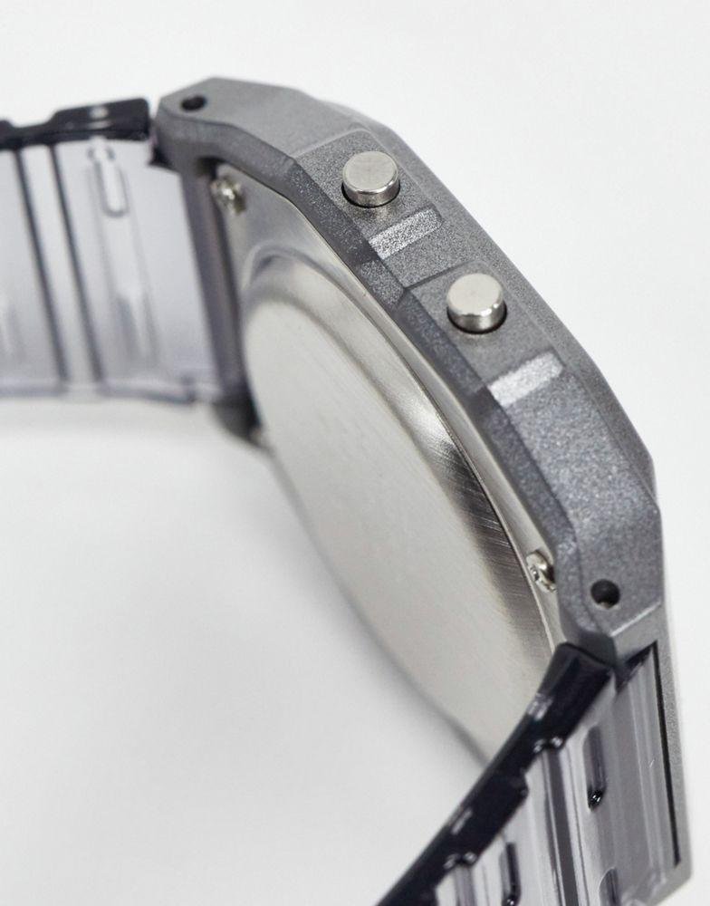 Casio F-91WS-8EF digital watch in grey商品第4张图片规格展示