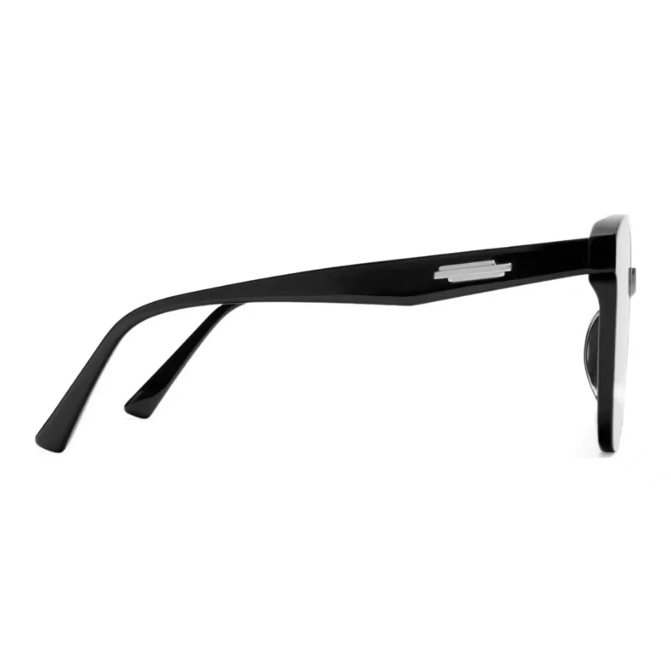 【享贝家】（国内现货）GENTLE MONSTER  Jackie-01 方形板材墨镜太阳眼镜 男女同款 黑色 商品