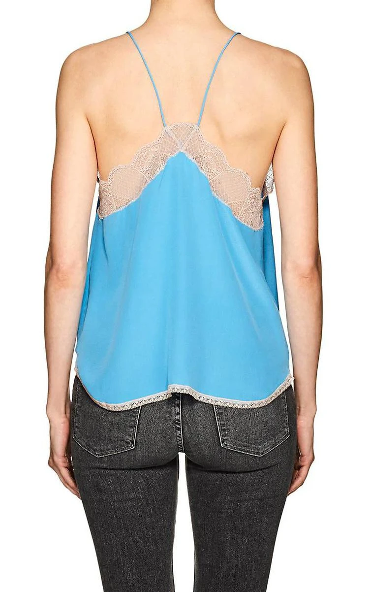 商品Zadig&Voltaire|Christy Lace-Trimmed Silk Tank,价格¥359,第2张图片详细描述