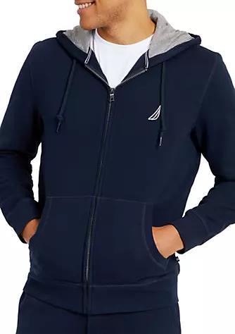 商品Nautica|Anchor Fleece Full-Zip Hoodie,价格¥342,第1张图片