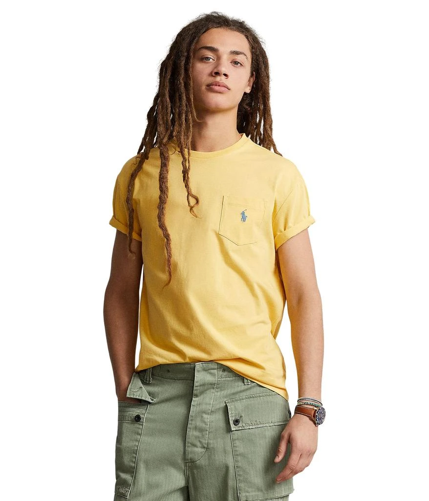 商品Ralph Lauren|Classic Fit Jersey Pocket T-Shirt,价格¥165,第1张图片