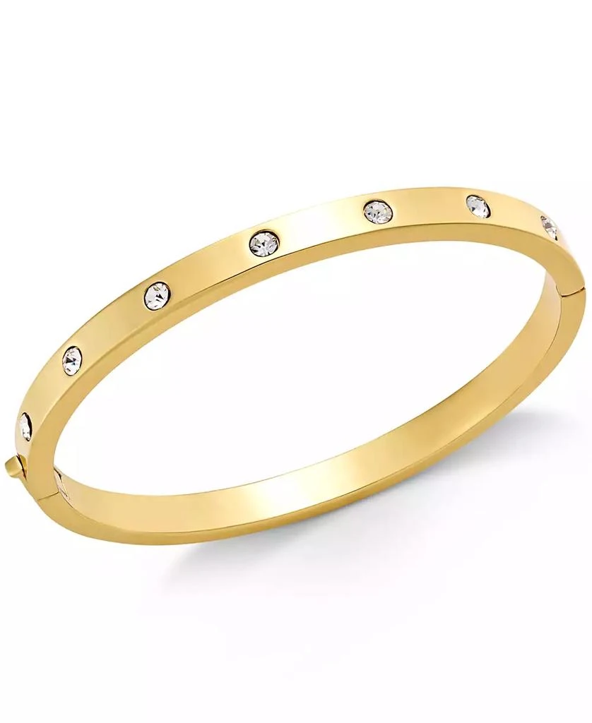 商品Kate Spade|Bezel-Set Polished Bangle Bracelet,价格¥454,第1张图片