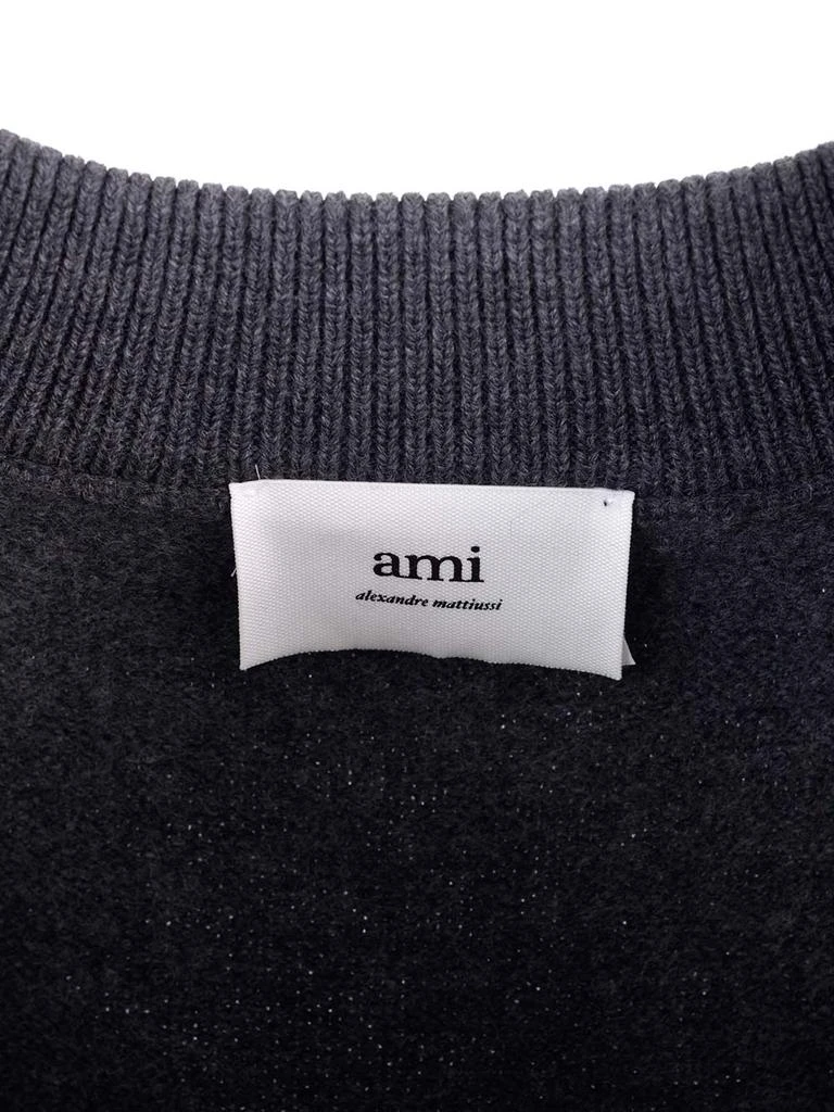 商品AMI|Grey ami De Coeur Cardigan,价格¥3092,第4张图片详细描述