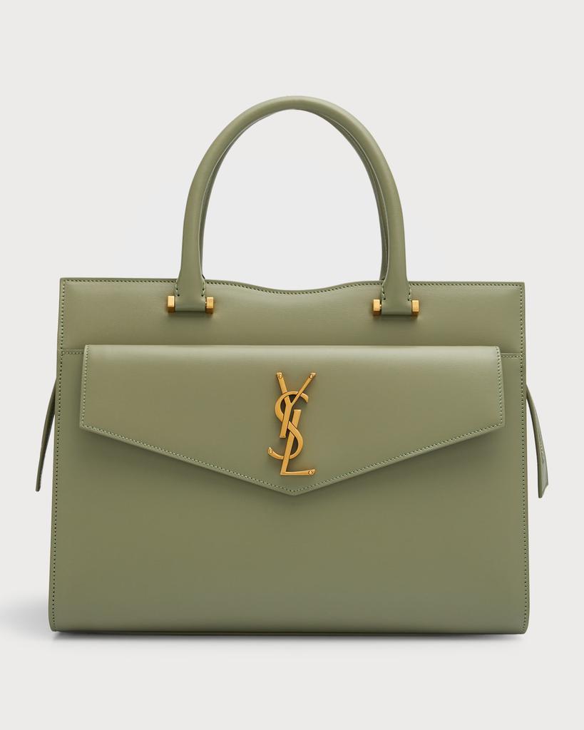 商品Yves Saint Laurent|Uptown Medium Leather Top-Handle Bag,价格¥21522,第1张图片