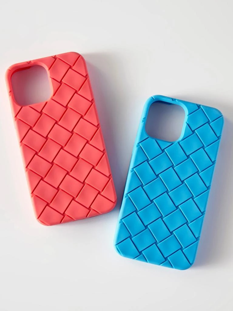 商品Bottega Veneta|Intrecciato-rubber iPhone® 13 Pro case,价格¥1984,第5张图片详细描述