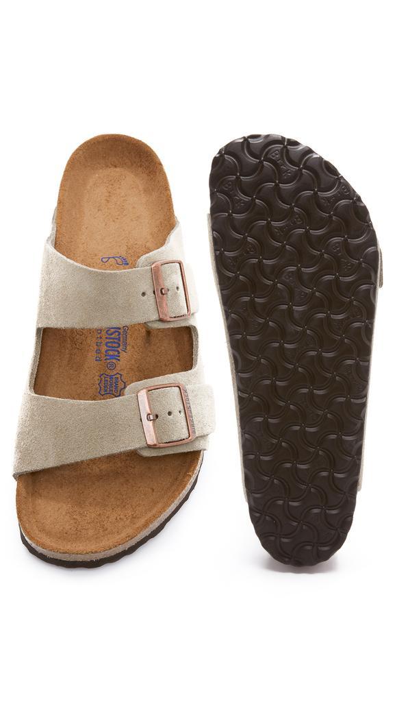 商品Birkenstock|Birkenstock Soft Arizona Suede Sandals,价格¥1008,第6张图片详细描述