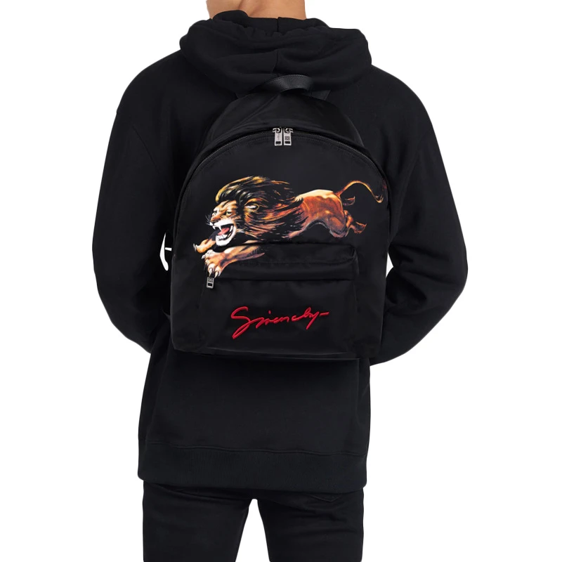 Givenchy 纪梵希 男士黑色尼龙背包 BK500FK0GW-960 商品