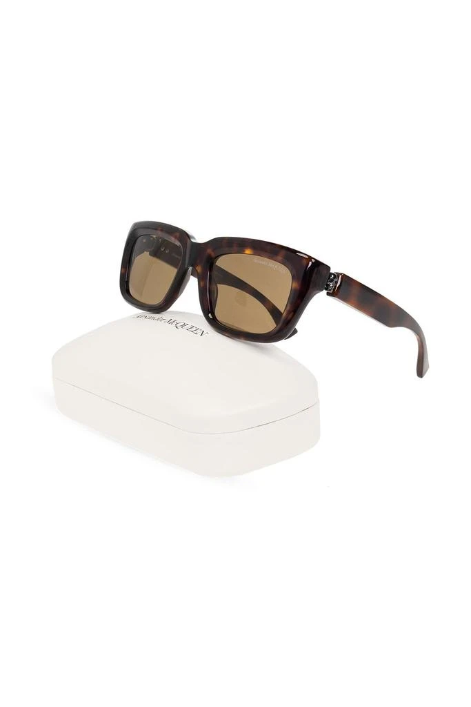 商品Alexander McQueen|Alexander McQueen Eyewear Square Frame Sunglasses,价格¥2697,第2张图片详细描述
