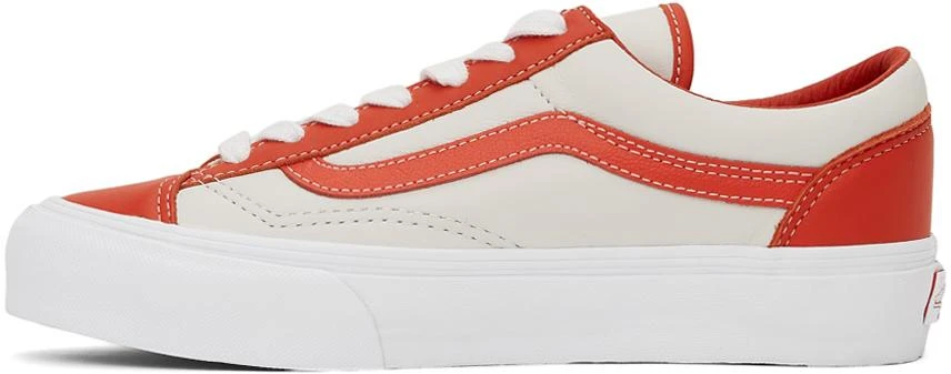 商品Vans|Orange & White Style 36 VLT LX Sneakers,价格¥224,第3张图片详细描述