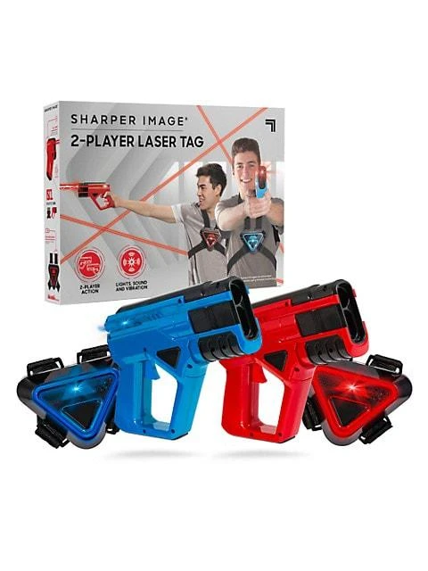 商品Sharper Image|Sharper Image Two-Player Laser Tag Gun Blaster & Vest Armor Set,价格¥522,第1张图片
