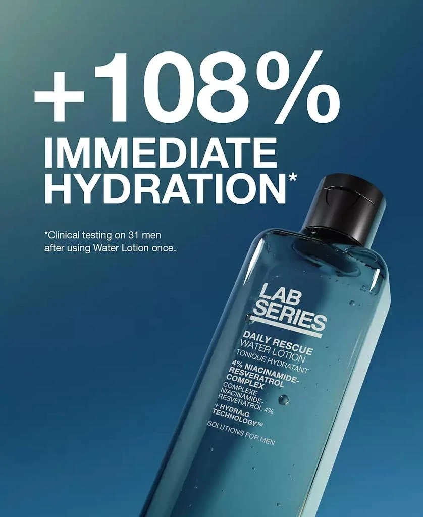 商品Lab Series|Skincare For Men Daily Rescue Water Lotion Toner, 6.7 oz.,价格¥380,第3张图片详细描述