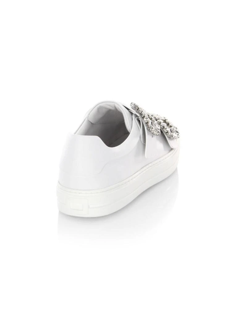商品Roger Vivier|Jeweled Leather Sneakers,价格¥6212,第3张图片详细描述