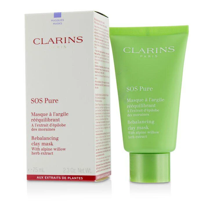 商品Clarins|娇韵诗 SOS急救平衡面膜 (混合至油性肌肤) 75ml/2.3oz,价格¥198,第2张图片详细描述