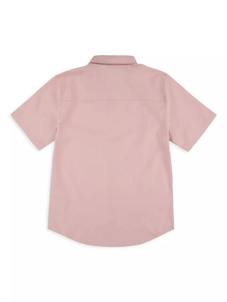 商品Levi's|Little Boy's &amp; Boy's Woven Short-Sleeve Shirt,价格¥81,第2张图片详细描述