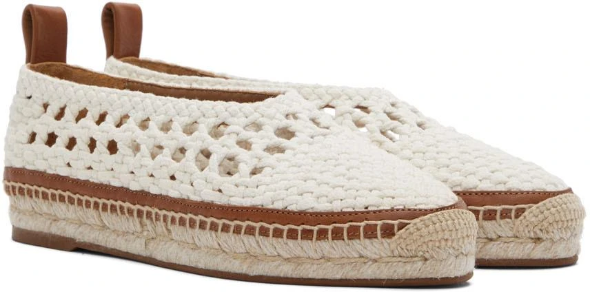 商品Chloé|White Luccia Espadrilles,价格¥1757,第4张图片详细描述