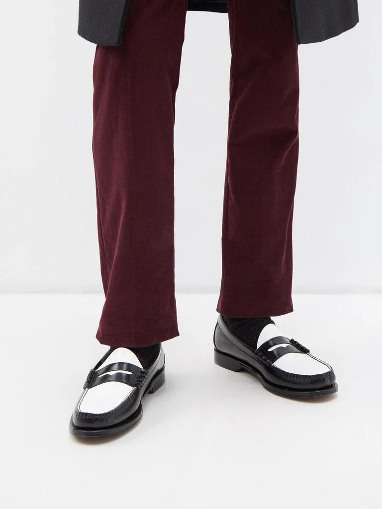 商品G.H. Bass|Weejuns Larson leather loafers,价格¥849,第2张图片详细描述