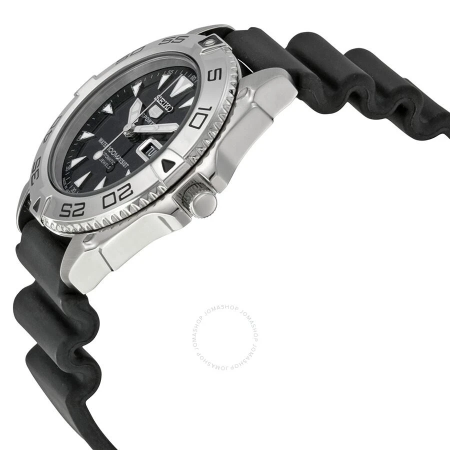 商品Seiko|5 Sports Automatic Black Dial Men's Watch SNZB33J2,价格¥994,第2张图片详细描述