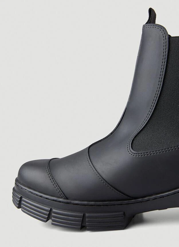 Recycled Rubber Boots in Black 商品