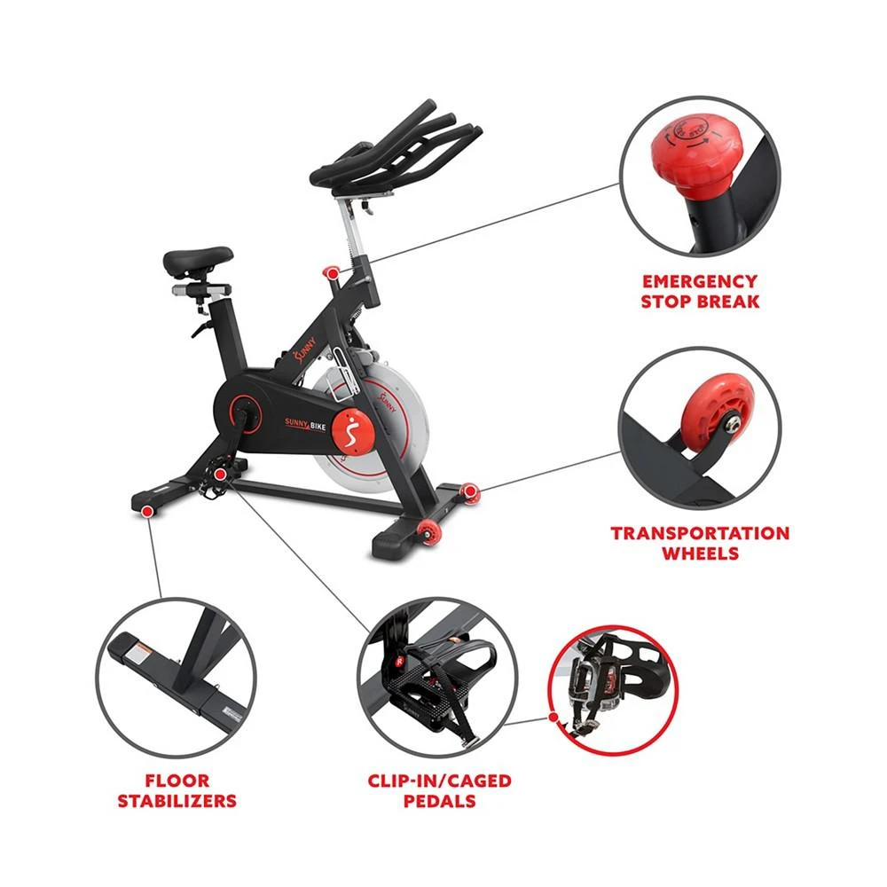 商品Sunny Health & Fitness|Training Cycle Performance Bike, Sf-B121021,价格¥10313,第5张图片详细描述