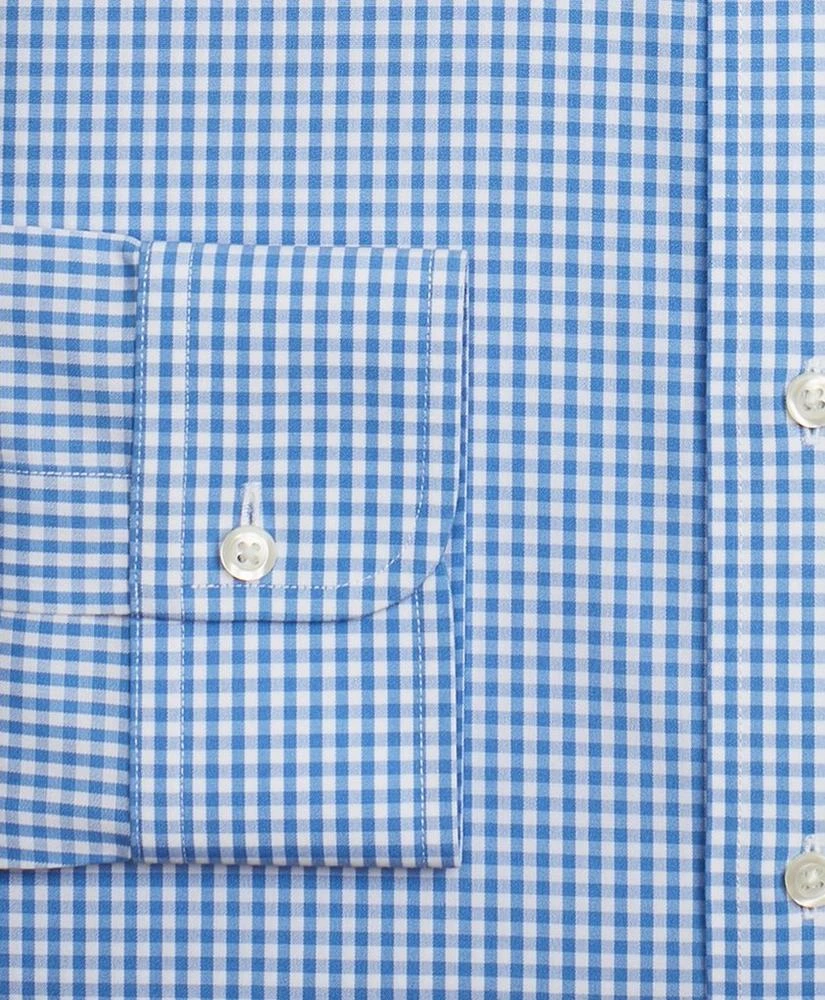 商品Brooks Brothers|Stretch Madison Relaxed-Fit Dress Shirt, Non-Iron Gingham,价格¥314,第3张图片详细描述