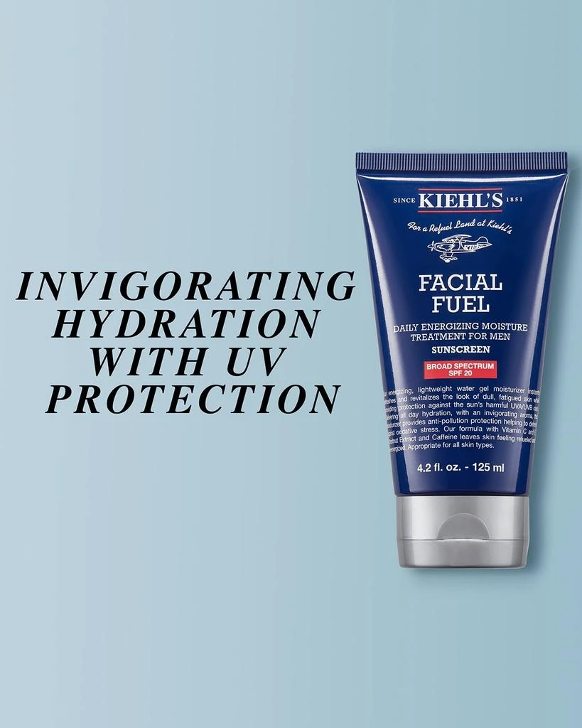 商品Kiehl's|2.5 oz. Facial Fuel Daily Energizing Moisture Treatment for Men SPF 20,价格¥255,第2张图片详细描述