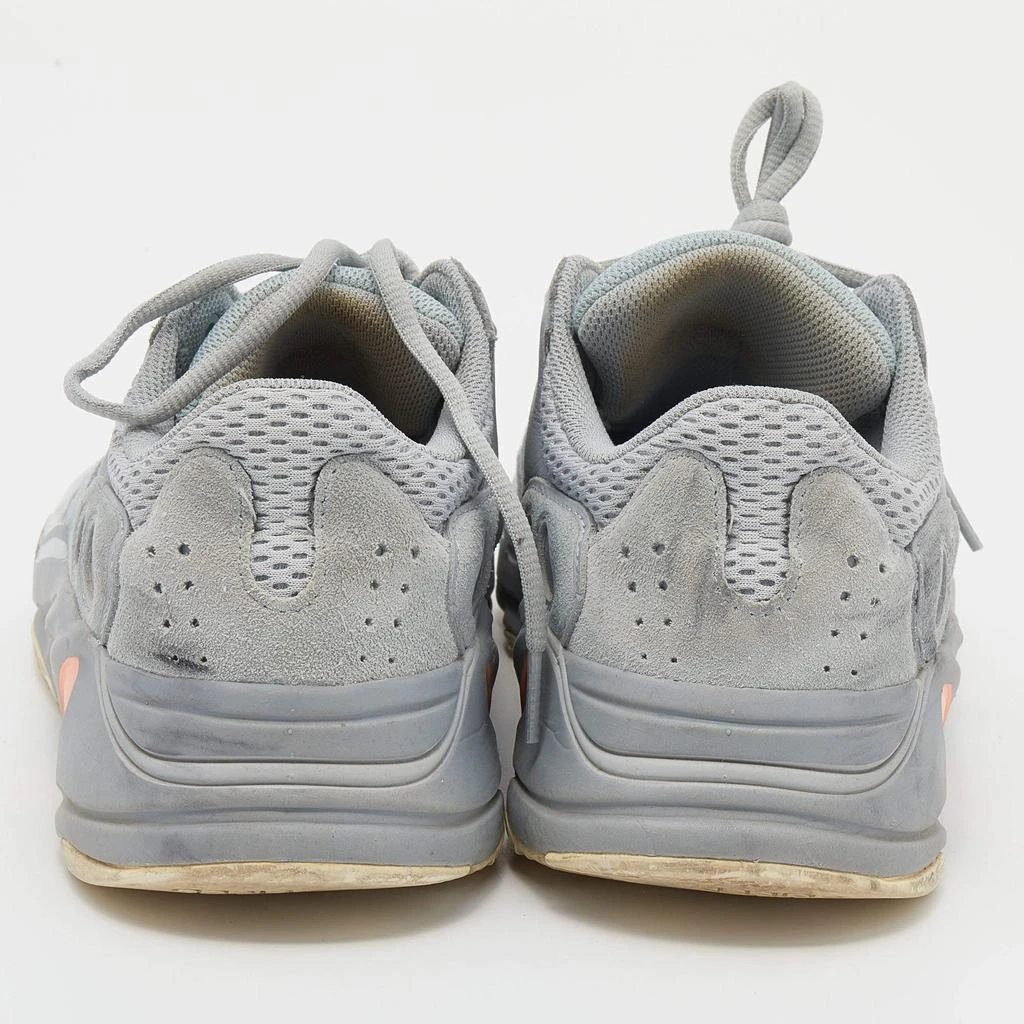 商品[二手商品] YEEZY|Yeezy x Adidas Grey/Blue Suede and Mesh Boost 700 V2 Inertia Sneakers Size 40,价格¥998,第5张图片详细描述