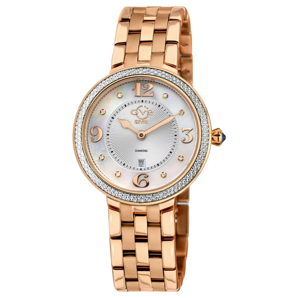 商品Gevril|GV2 by Gevril Verona Diamond Women's Watch,价格¥4800,第1张图片