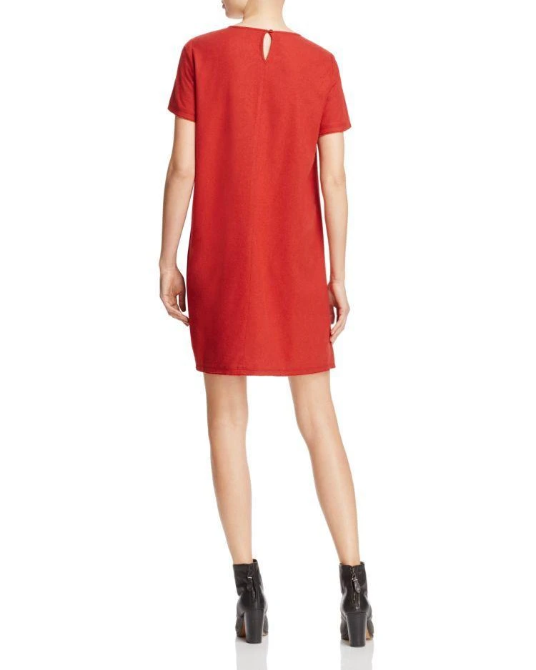 商品Eileen Fisher|Eileen Fisher Round Neck Silk Noil Dress,价格¥1044,第2张图片详细描述