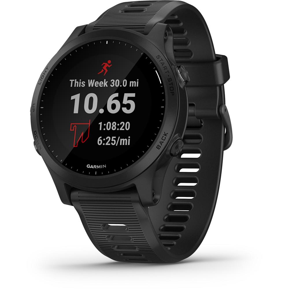 Unisex Forerunner 945 Black Silicone Strap Smart Watch 47mm商品第1张图片规格展示