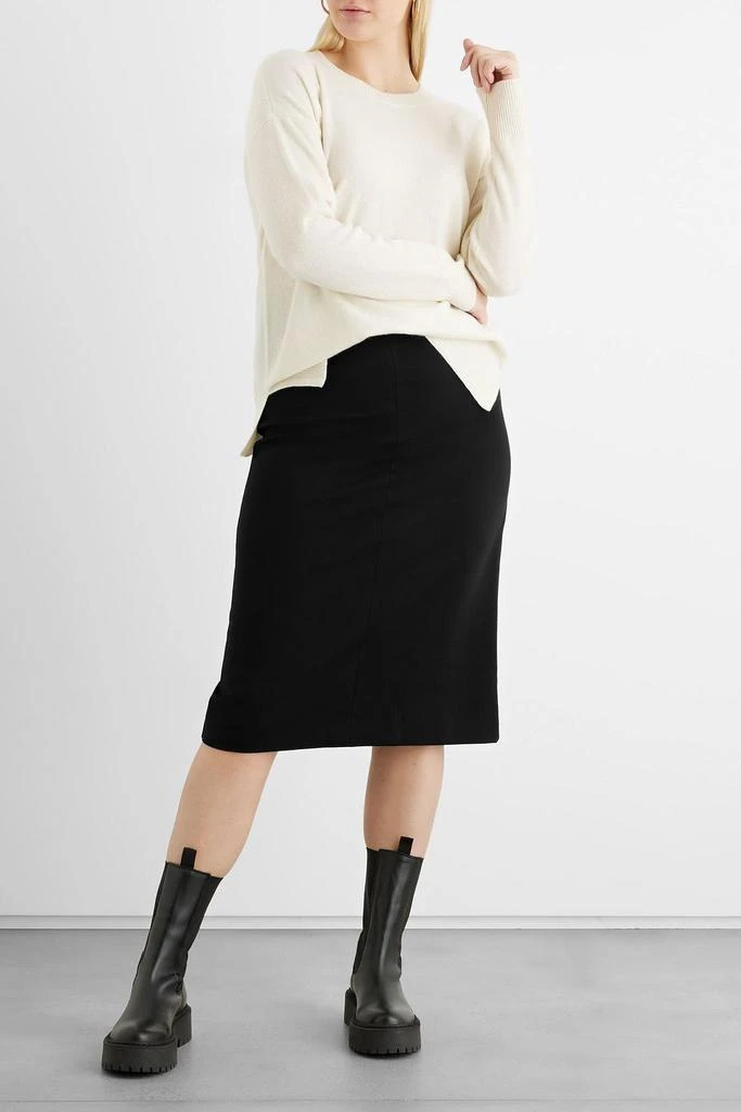 商品IRIS & INK|Camilla stretch-knit midi skirt,价格¥342,第4张图片详细描述