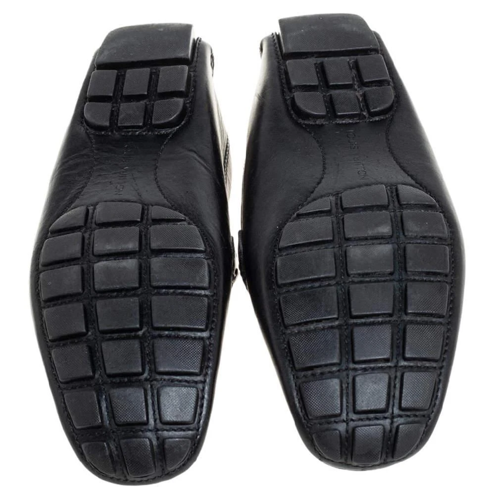 Louis Vuitton Black Leather Monte Carlo Loafers Size 43 商品
