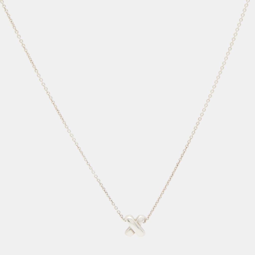 Tiffany & Co. X Sterling Silver Pendant Necklace商品第2张图片规格展示