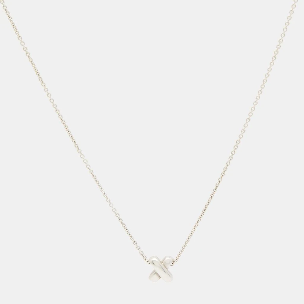 商品[二手商品] Tiffany & Co.|Tiffany & Co. X Sterling Silver Pendant Necklace,价格¥1294,第2张图片详细描述