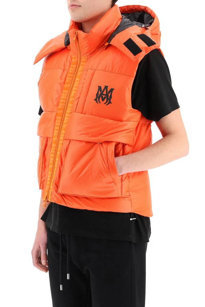 商品AMIRI|Amiri logo print padded vest,价格¥6648,第4张图片详细描述