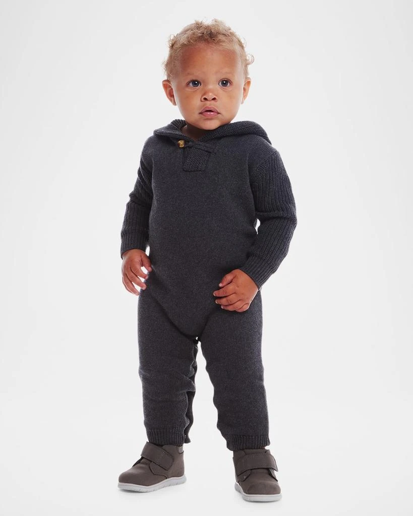 商品Andy & Evan|Boy's Hooded Toggle Sweater Romper, Size Newborn-24M,价格¥422,第2张图片详细描述