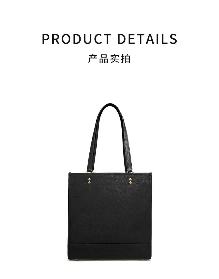 商品Coach|香港直邮coach蔻驰女士黑色手提包F1921IMBLK款式新颖时尚潮流,价格¥3753,第3张图片详细描述
