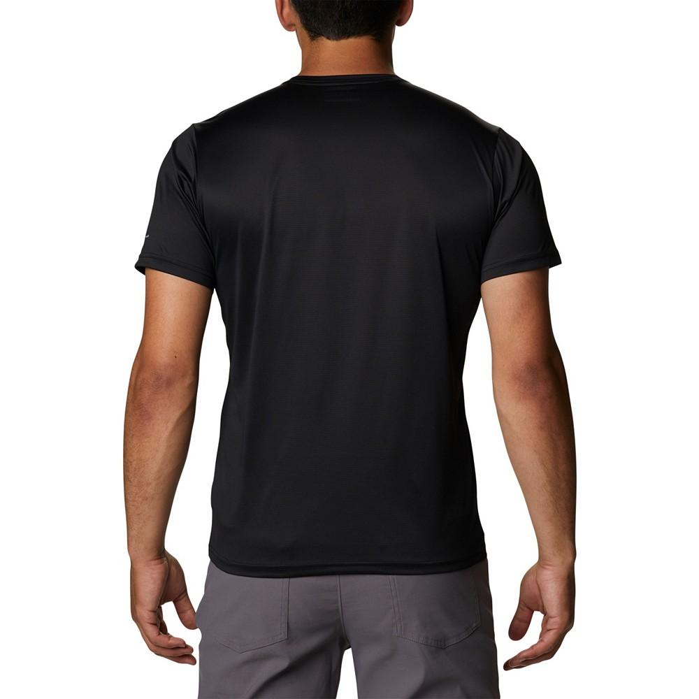 Men's Hike Moisture-Wicking Crew Neck T-shirt商品第2张图片规格展示